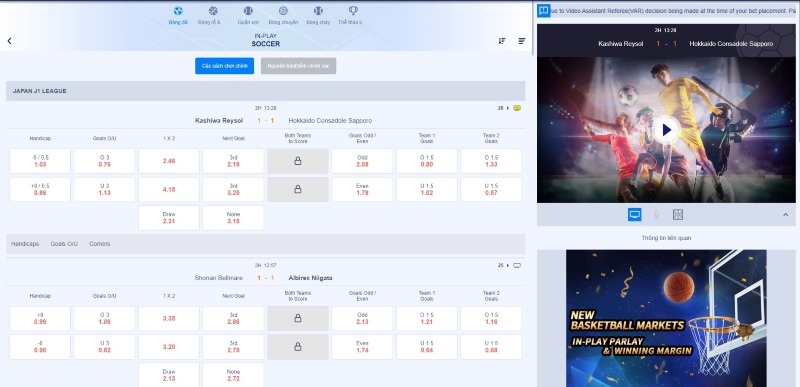 Khám phá kho game Crown Sports